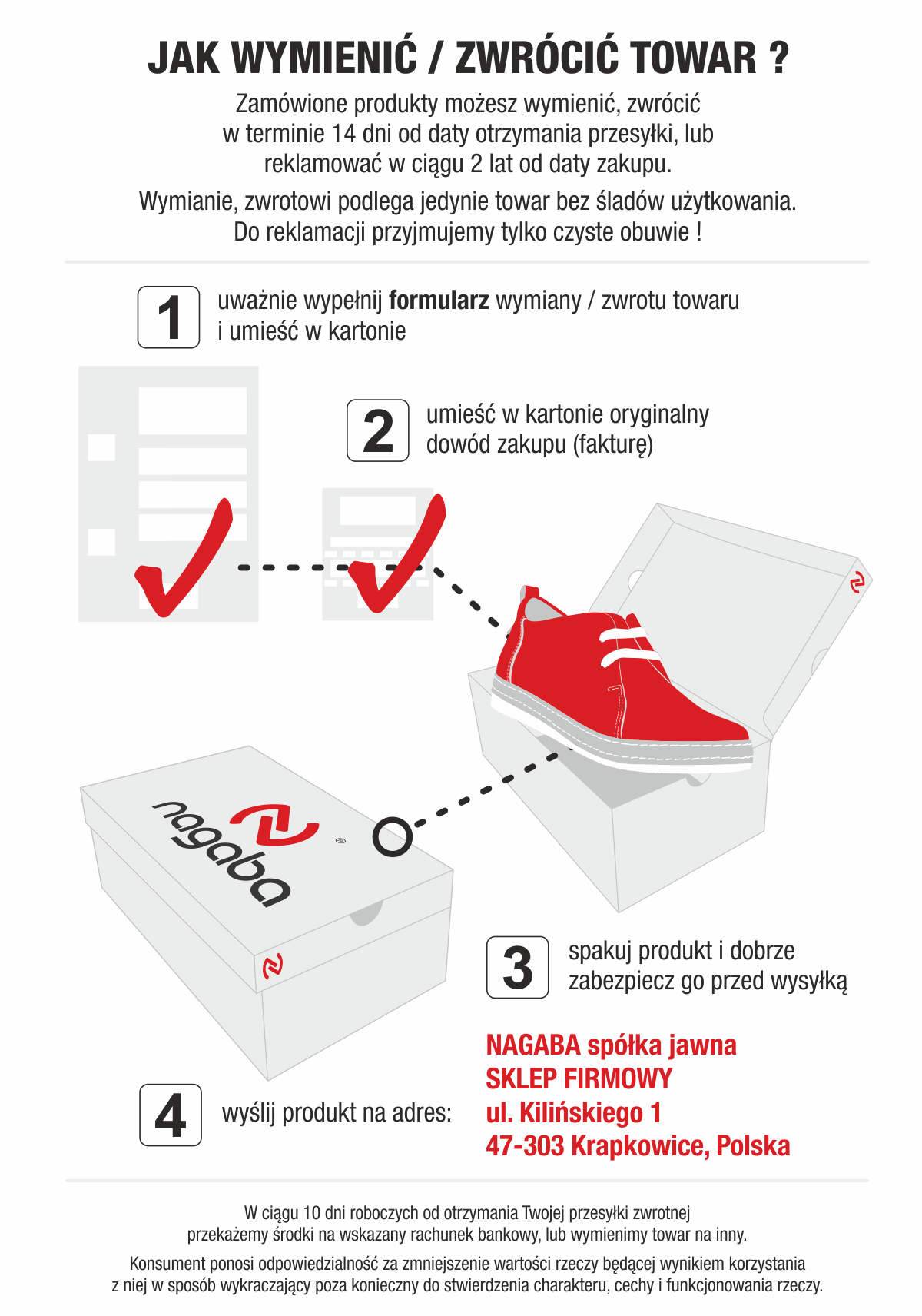 Zwroty I Reklamacje Nagaba