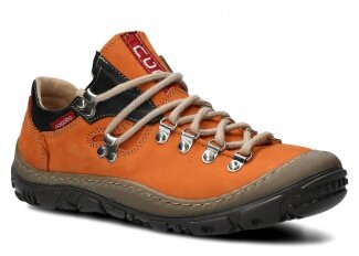 TREKKING DAMSKI MODEL 054 POMARAŃCZ CAMPARI - ROZMIAR 37