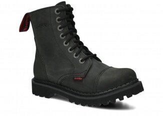 Glany SHARK NAGABA 8H khaki crazy skórzany