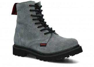 GLANY SHARK NAGABA 8H SZARY WELUR - ROZMIAR 38