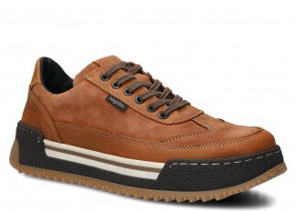 PÓŁBUT MĘSKI MODEL 4641 BRĄZ SAMUEL - ROZMIAR 42