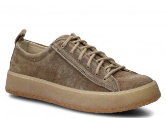 PÓŁBUT MŁODZIEŻOWY MODEL 607 OLIWKA WELUR WAX - ROZMIAR 38