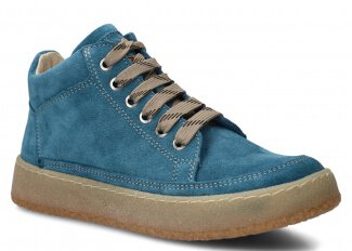 TRZEWIK MĘSKI NAGABA 6101 JEANS WELUR - ROZMIAR 38