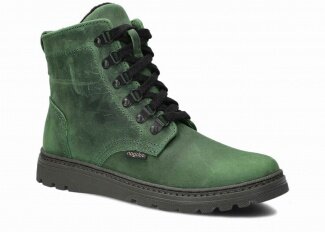 Trapery NAGABA 097<br /> zielony crazy skórzany