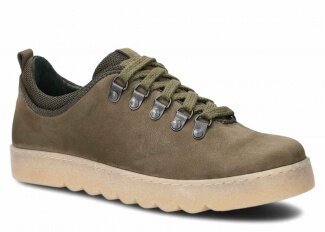Półbut NAGABA 104<br /> khaki samuel skórzany