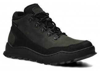 Trzewik NAGABA 246<br /> khaki crazy skórzany