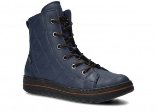 Trzewik NAGABA 328<br /> granat rustic skórzany