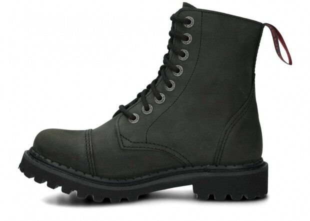 Glany SHARK NAGABA 8H khaki crazy skórzany