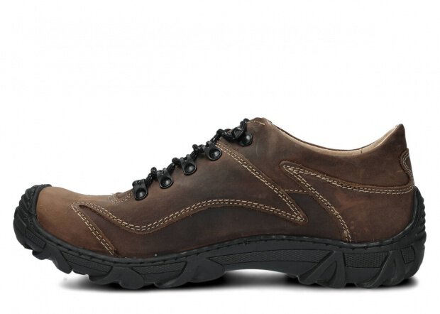 TREKKING MĘSKI MODEL 400 OLIWKA CRAZY - ROZMIAR 42