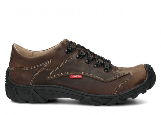 TREKKING MĘSKI MODEL 400 OLIWKA CRAZY - ROZMIAR 42