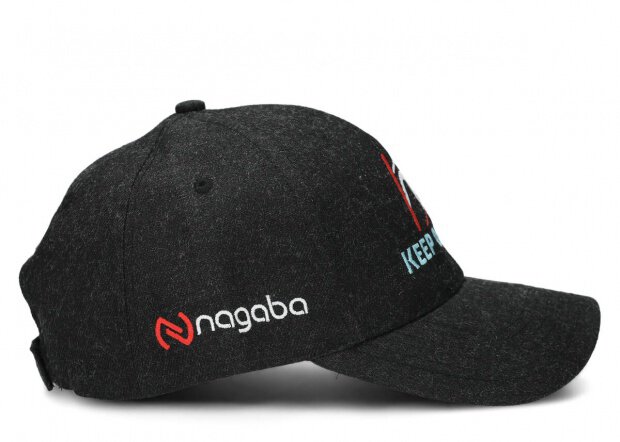 Czapeczka z daszkiem SKI JUMPING - grafitowa