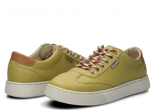 Półbut NAGABA 612 limonka rustic skórzany