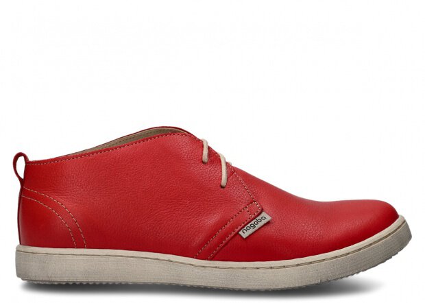 PÓŁBUT DAMSKI MODEL 268 CZERWONY RUSTIC - ROZMIAR 39