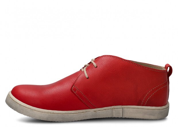 PÓŁBUT DAMSKI MODEL 268 CZERWONY RUSTIC - ROZMIAR 39