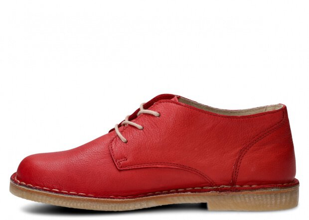 PÓŁBUT DAMSKI MODEL 096 CZERWONY RUSTIC - ROZMIAR 40