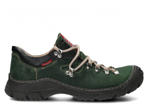 TREKKING MĘSKI MODEL 055 ZIELONY CRAZY - ROZMIAR 43