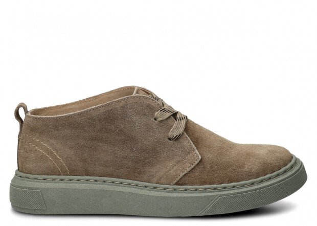TRZEWIK DAMSKI MODEL 0741 BEŻ WELUR WAX - ROZMIAR 37