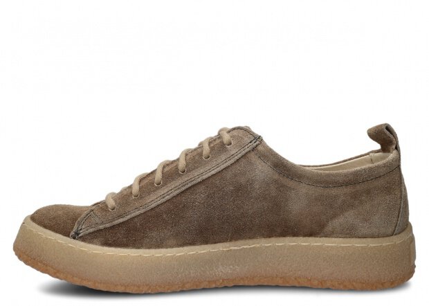 PÓŁBUT MŁODZIEŻOWY MODEL 607 OLIWKA WELUR WAX - ROZMIAR 38