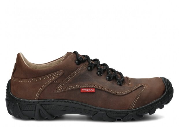 TREKKING MĘSKI MODEL 400 OLIWKA CRAZY - ROZMIAR 42