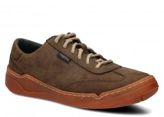 Półbut męski NAGABA 467 oliwka crazy skórzany