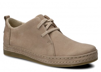 Półbut damski NAGABA 382 beż samuel skórzany